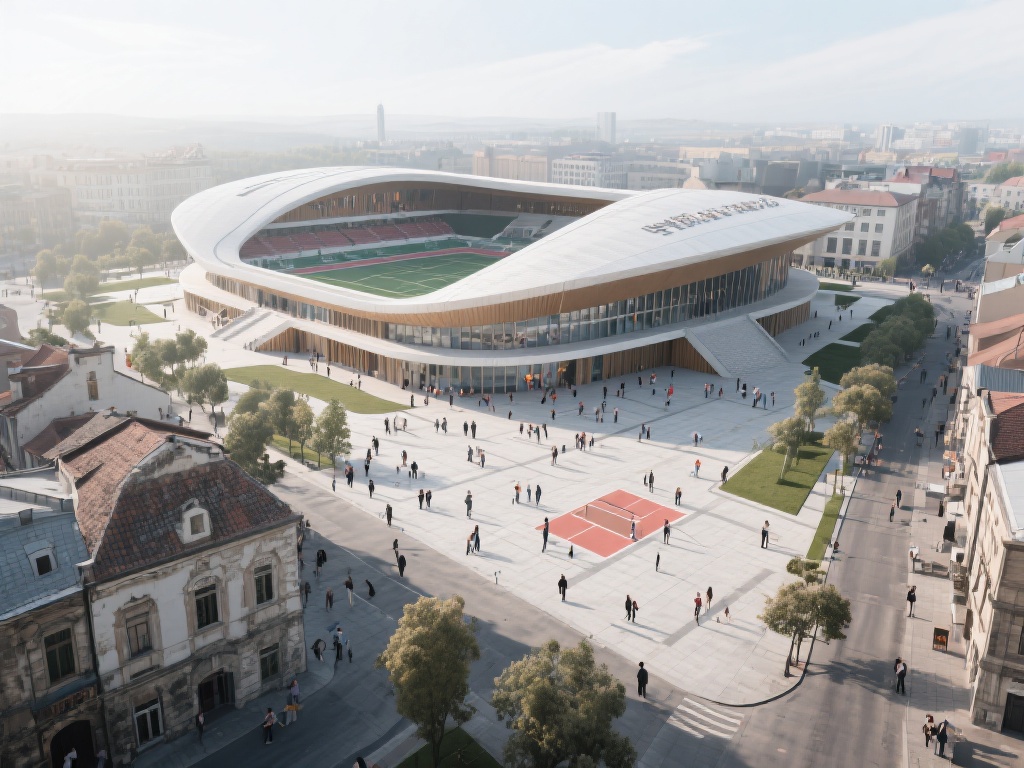 中欧体育馆不仅仅是一座建筑，更是一个文化的载体。它