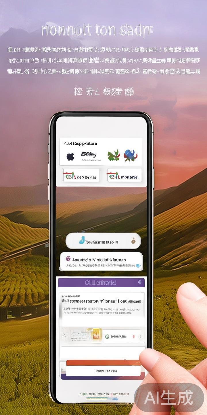 用户可以先在手机应用商店（如苹果App&nbsp;Store